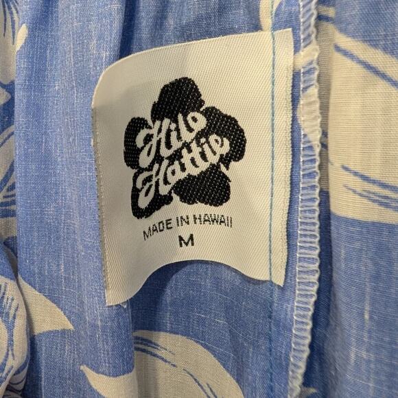 Hilo Hattie Maxi Dress Flowy Tiered Floral Island Boho Resort Chic - Size M - Picture 4 of 5